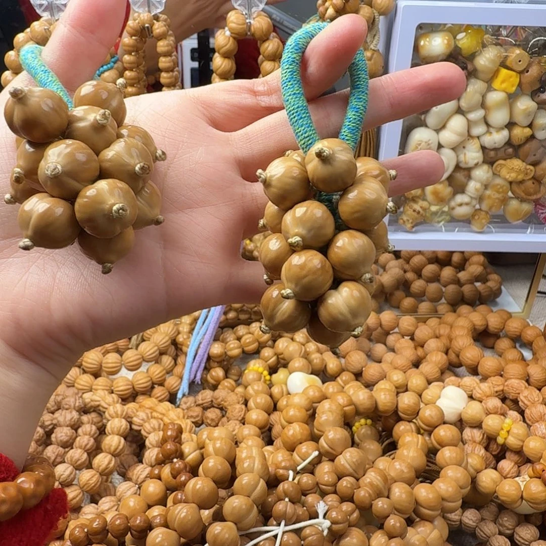 爱***鱼菩提籽类猴头手串