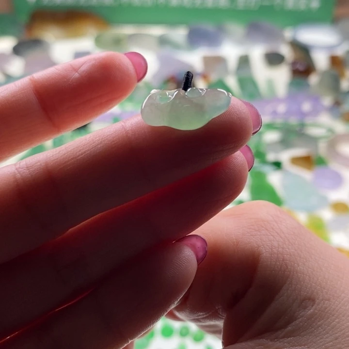 翡翠未镶嵌挂件天然翡翠