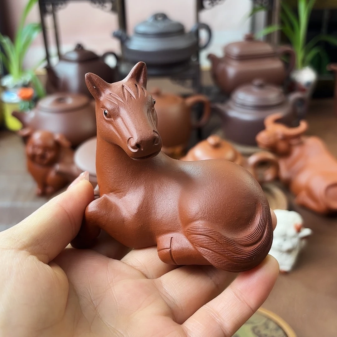 茶壶紫砂马到成功