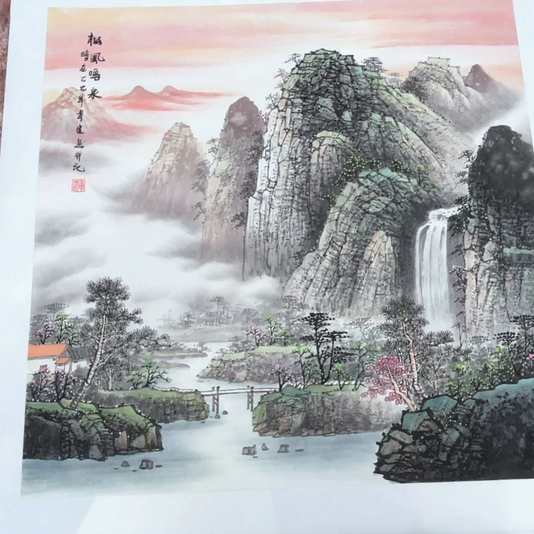 国画韦建老师作品欣赏