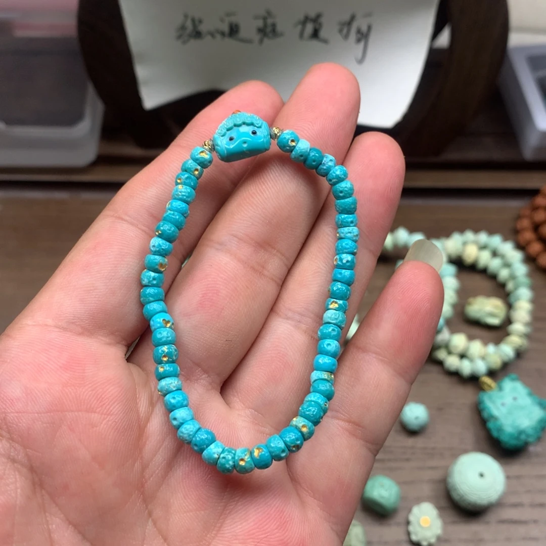 未镶嵌绿松石雕刻