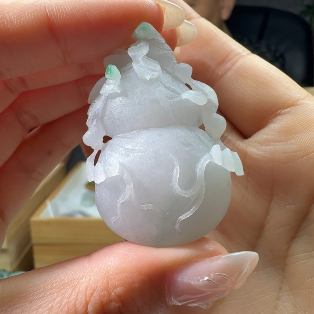 定制翡翠未镶嵌葫芦