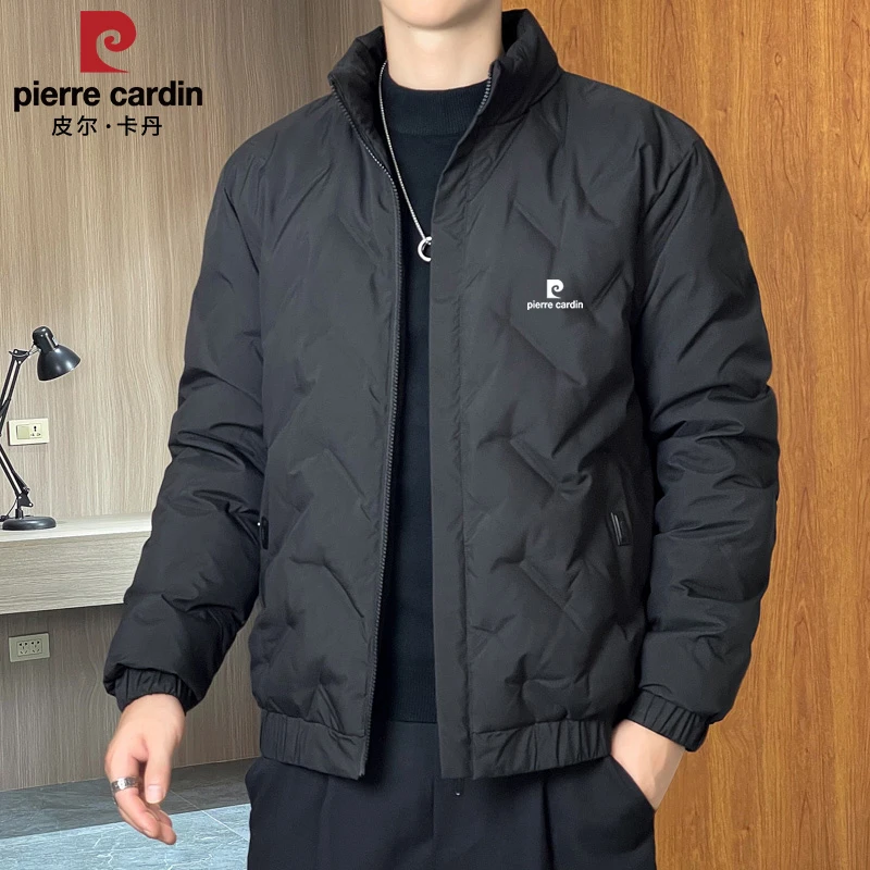 皮尔卡丹男士羽绒服2025冬季保暖立领韩版潮流短款帅气百搭上衣