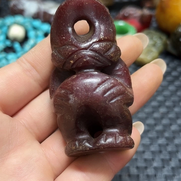 滴血莲花菩提把件