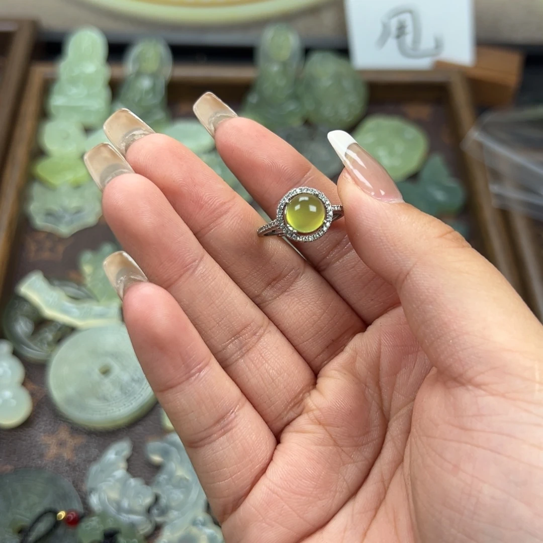 ****✧蛇纹石玉未镶嵌颈饰