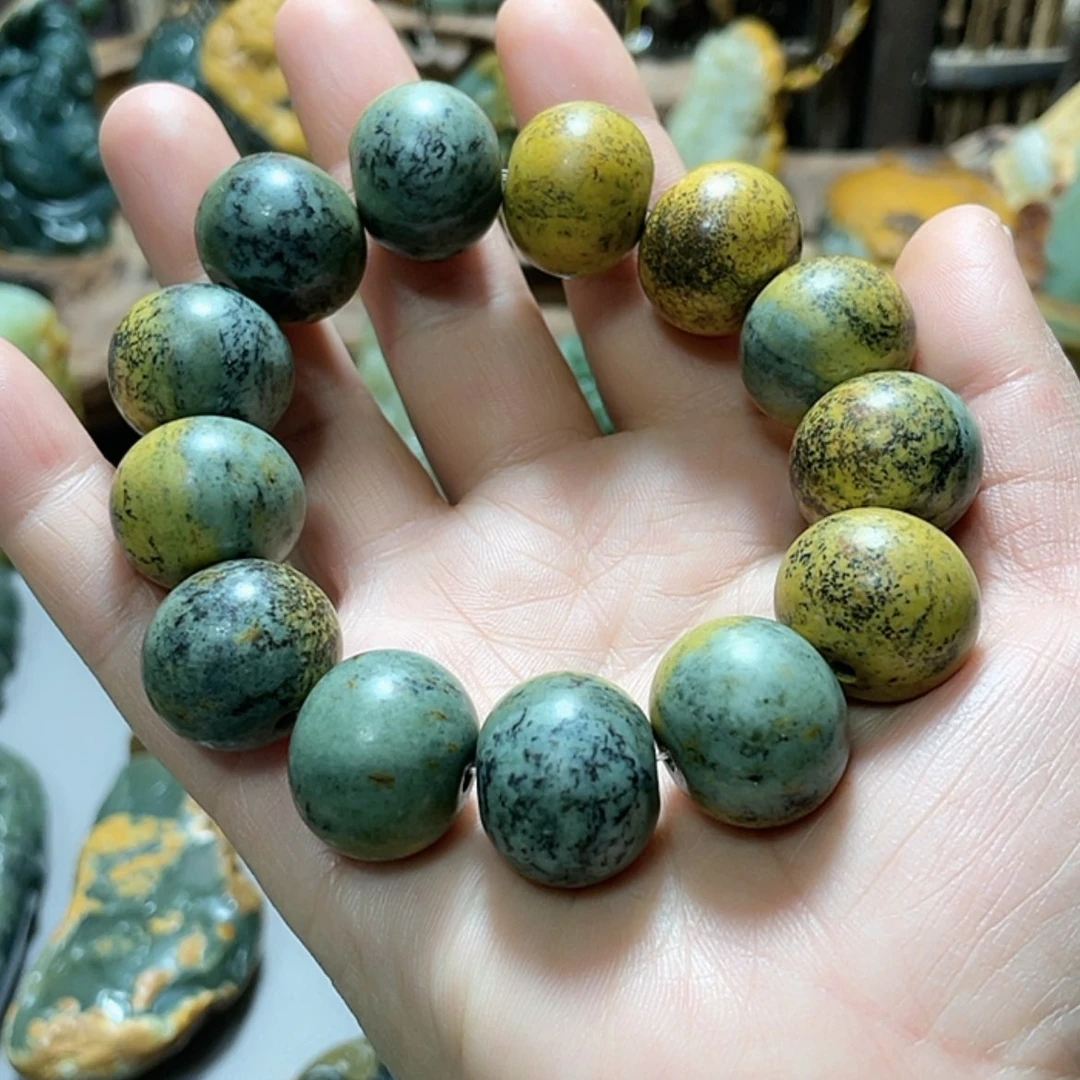 【闪购商品】岫岩河磨玉（透闪石质玉）把件未镶嵌凡**雨