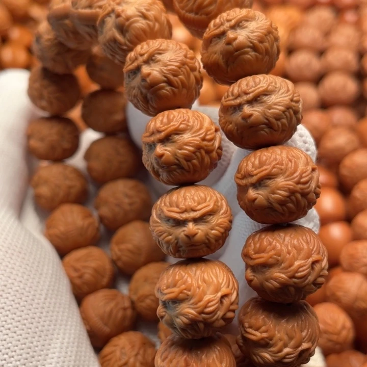 猴头核桃吊坠李*武斗战胜佛