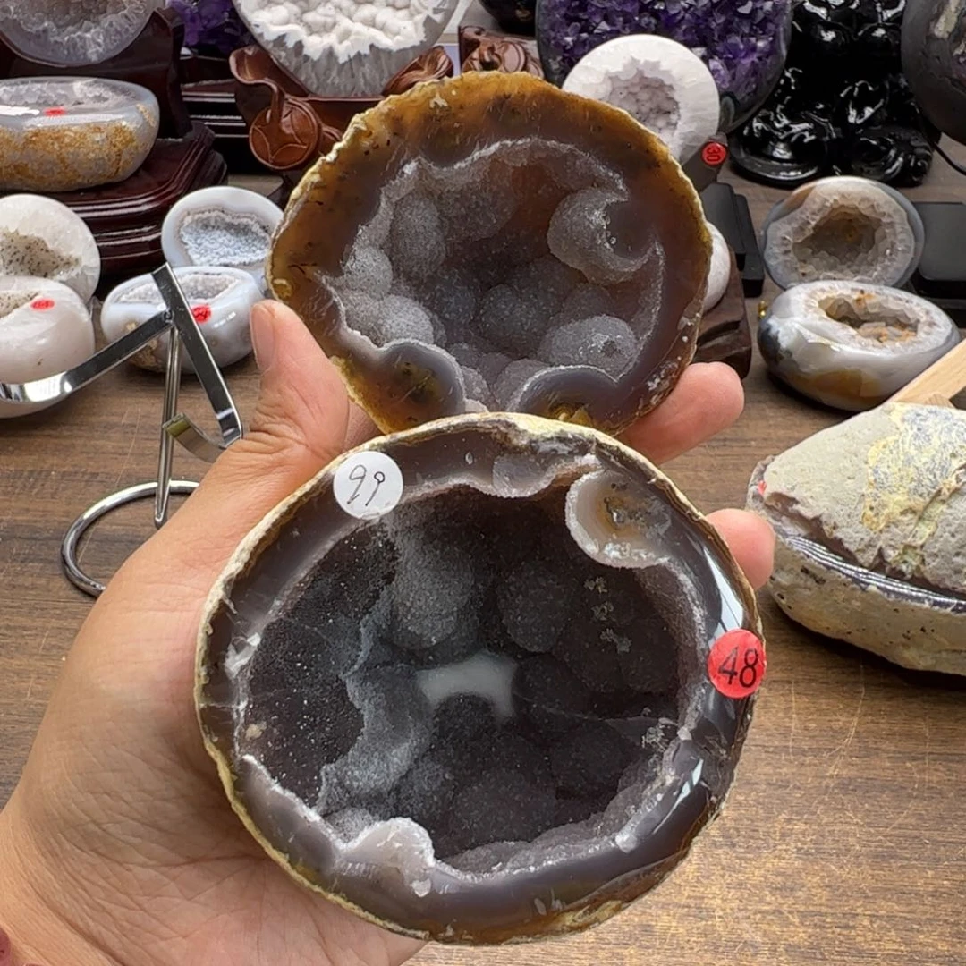 水晶水晶无镶嵌未镶嵌盆48