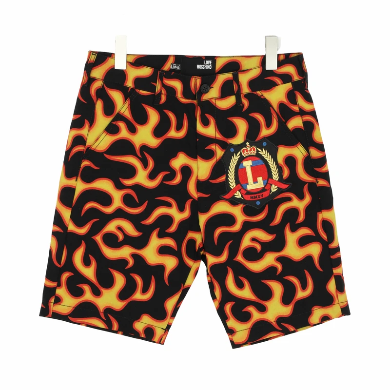 Moschino/莫斯奇诺 男士花色短裤MO06981T79300003