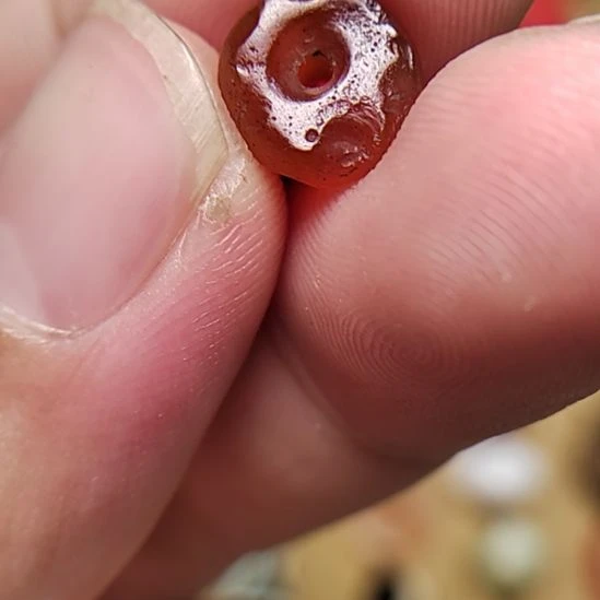 玛瑙/玉髓未镶嵌吊坠(不含链)千年玛瑙珠子，0.4加✖️0.9加