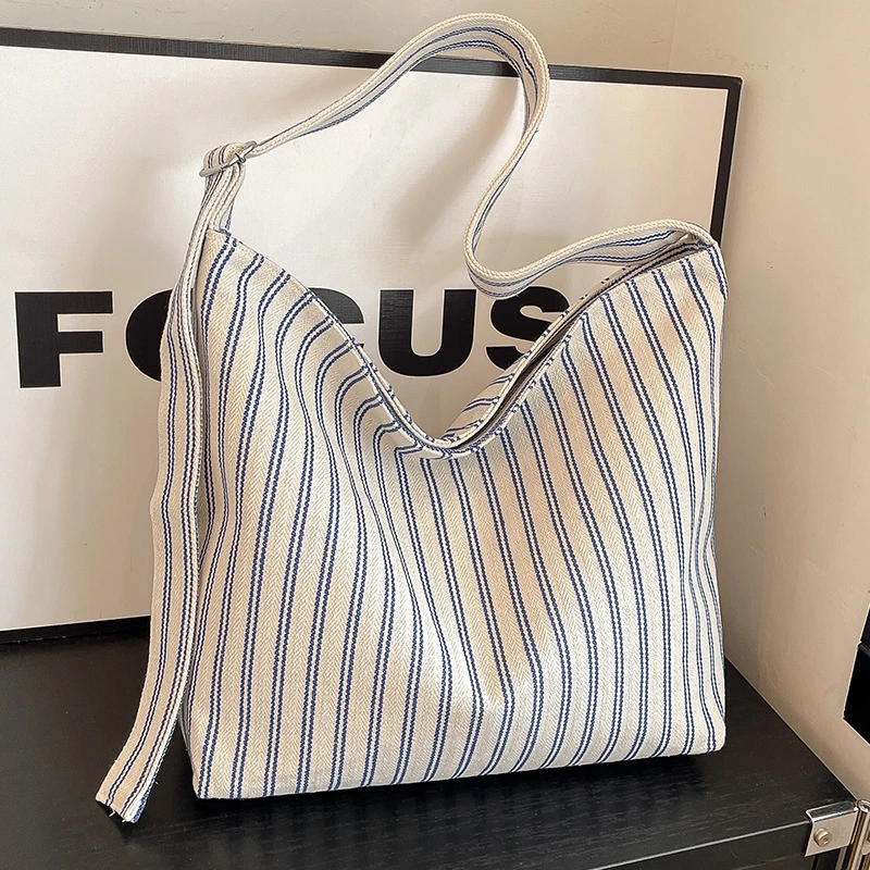 【路遥】小CK包包女款爆款2025新款跨境简约条纹单肩包韩版休闲时尚