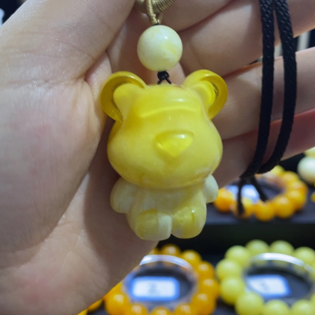 ****师非金属白色小熊中号