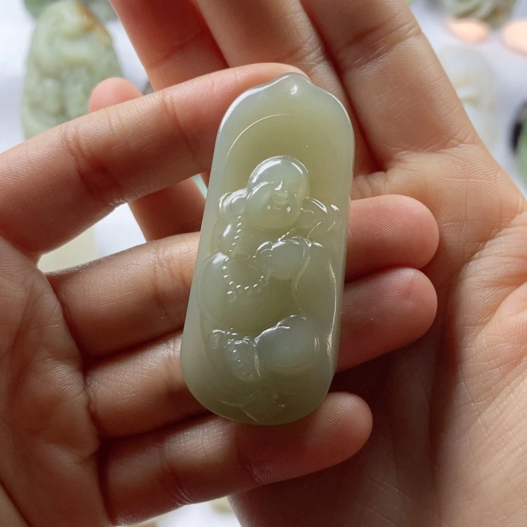 未镶嵌和田玉挂件