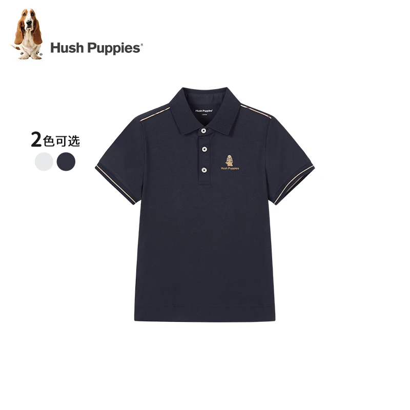 【polo短袖】暇步士童装2025年夏季新款儿童简约休闲学院风polo衫