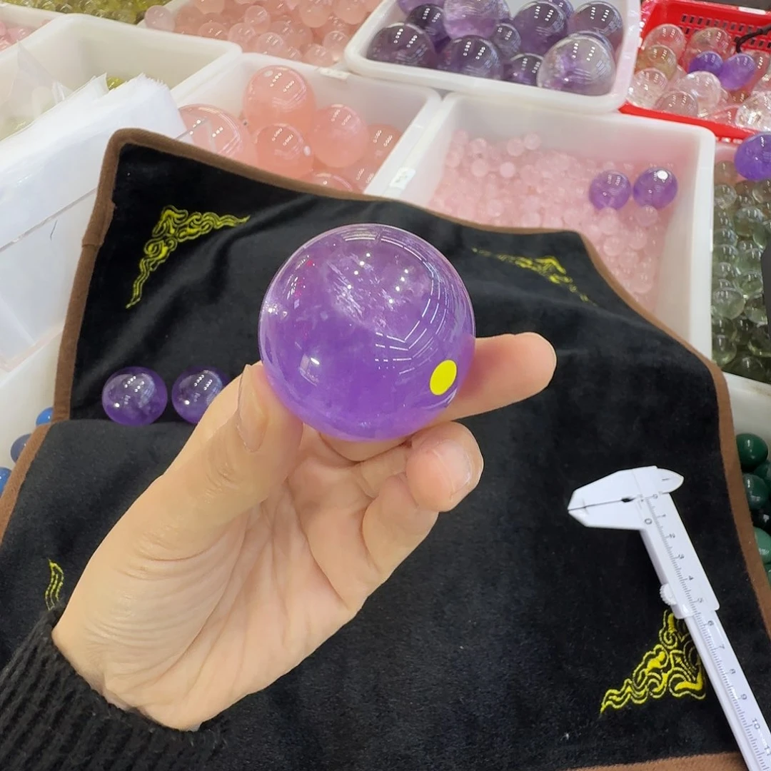 水晶球摆件未镶嵌水晶信*
