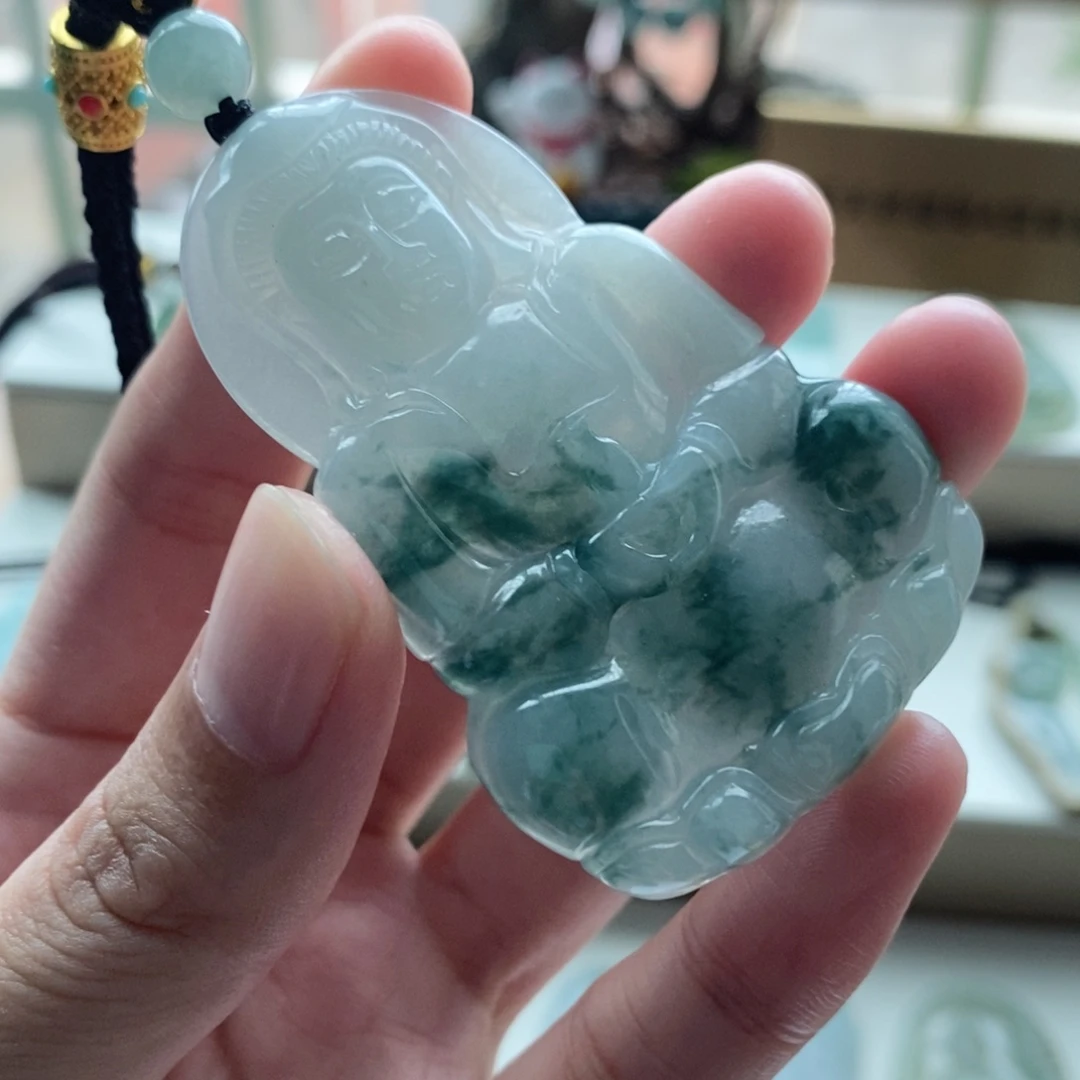 【闪购商品】颈饰未镶嵌翡翠天然缅甸A货翡翠