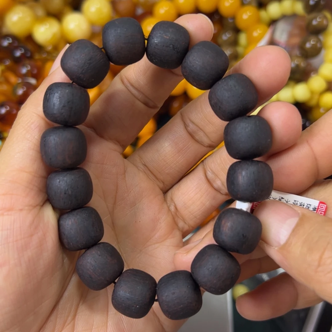 降真香无事牌460 手串