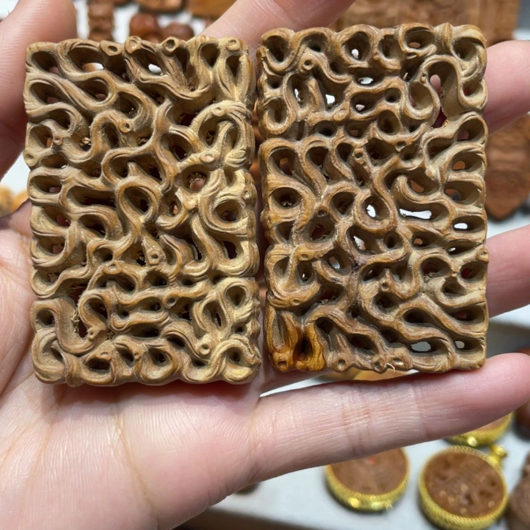 【闪购商品】檀香木无事牌?****?杯垫牌