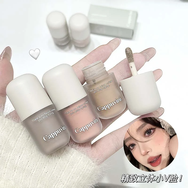 胶囊雾感立体修容泥 单色自然哑光鼻影骨感阴影立体一体多用泥女