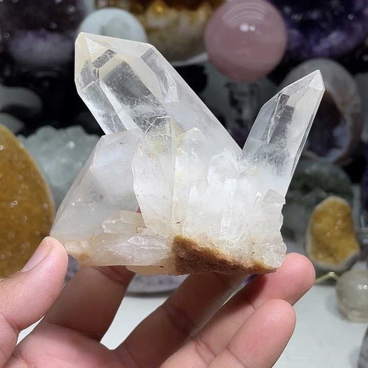 水晶未镶嵌珠宝半成品