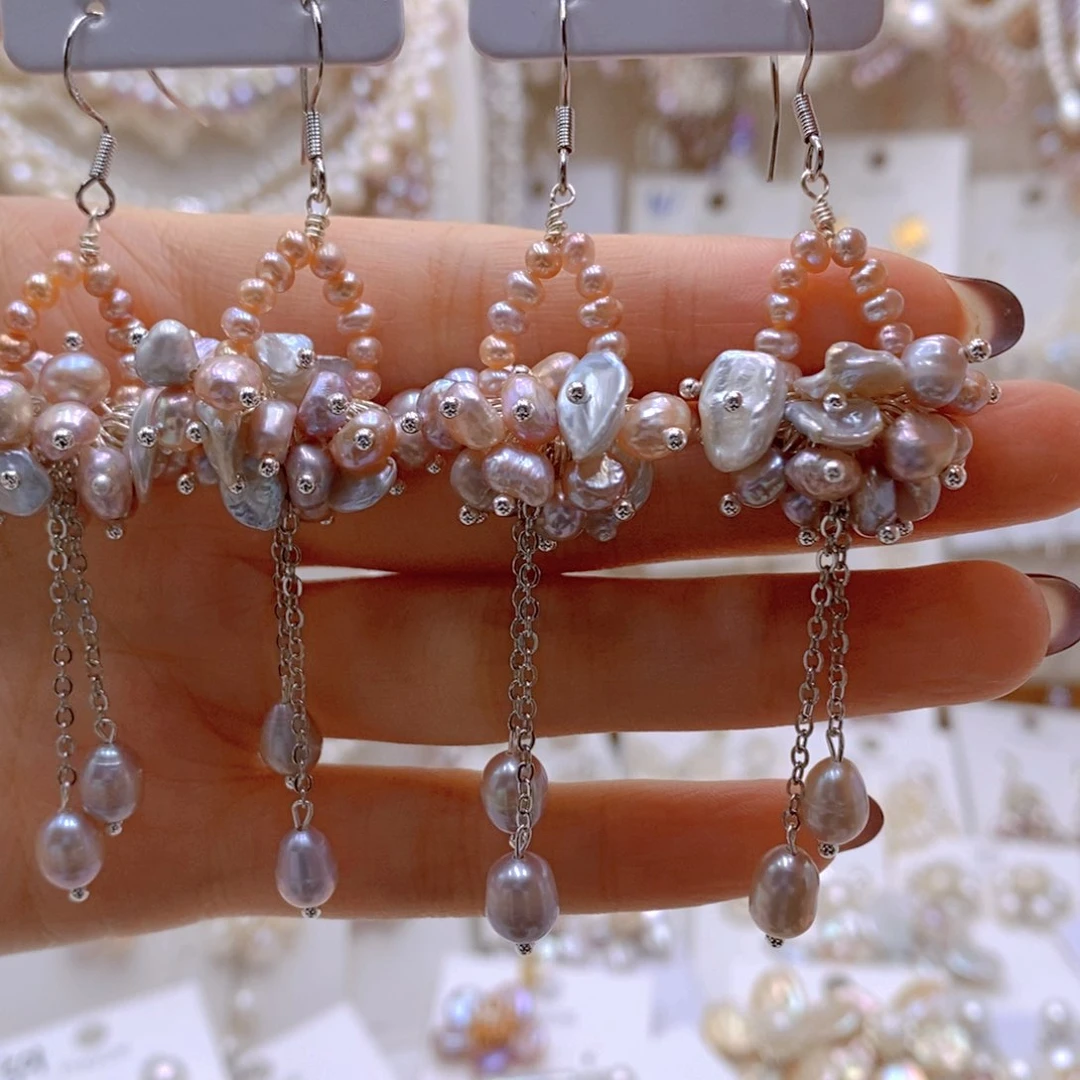 吊坠(不含链)合金淡水珍珠