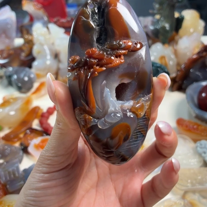 未镶嵌颈饰玛瑙/玉髓