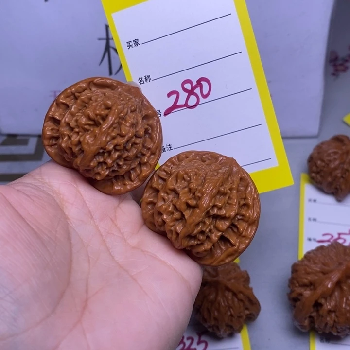 吊坠文玩核桃280/40.5虎头