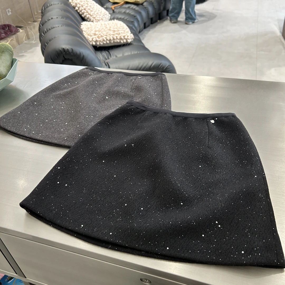 THE CHENCHEN【闪闪惹人爱】羊毛半裙