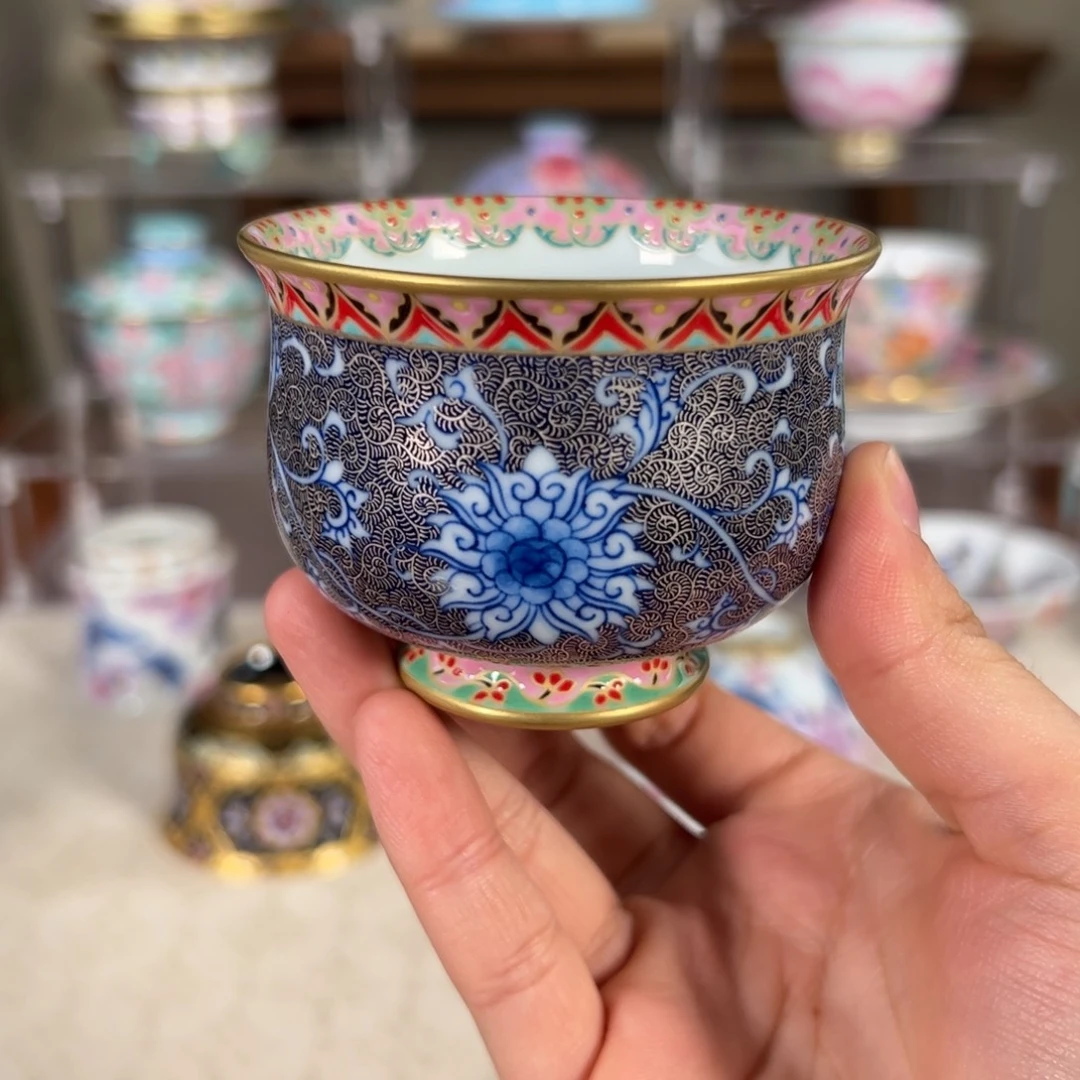 纯手工手绘 高端茶器