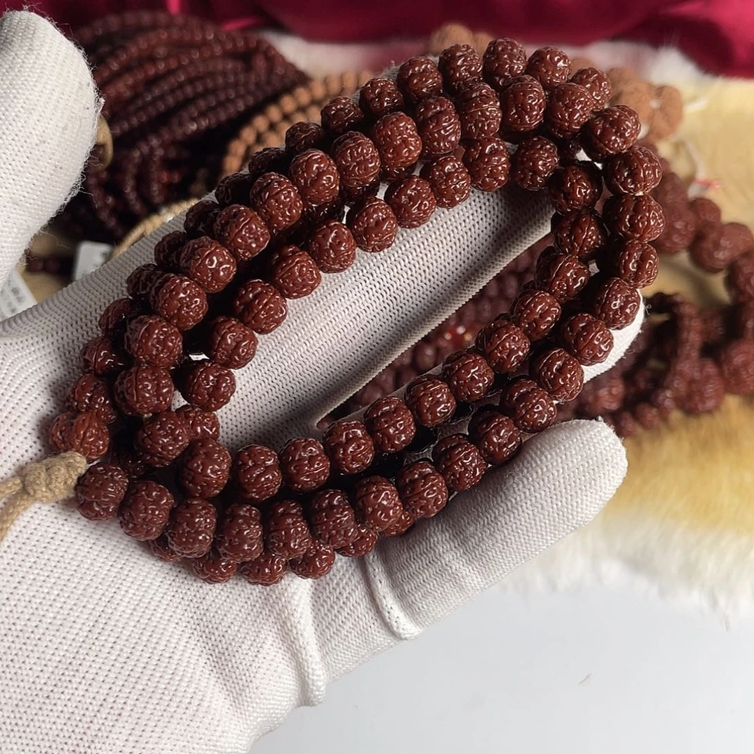 金刚菩提吊坠红串老树梅花脖挂9.5