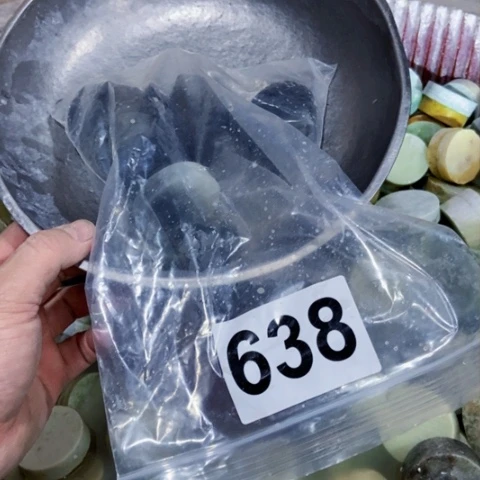 【闪购商品】蛇纹石玉珠宝半成品未镶嵌