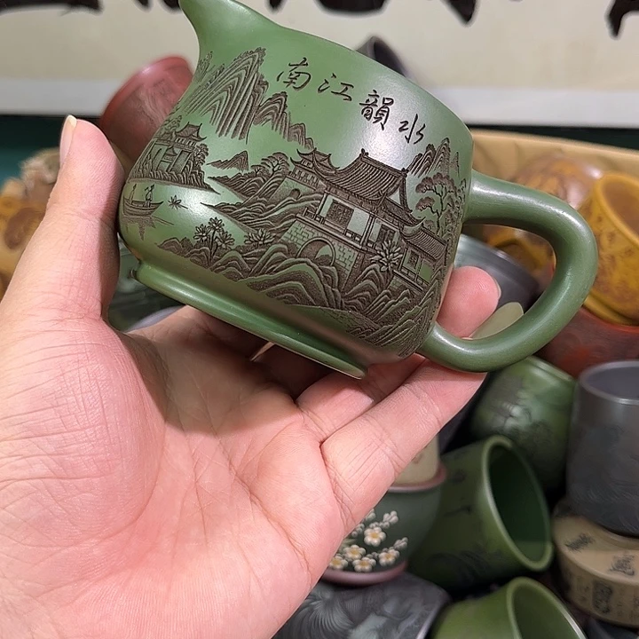 茶杯紫砂全手工紫砂主人杯