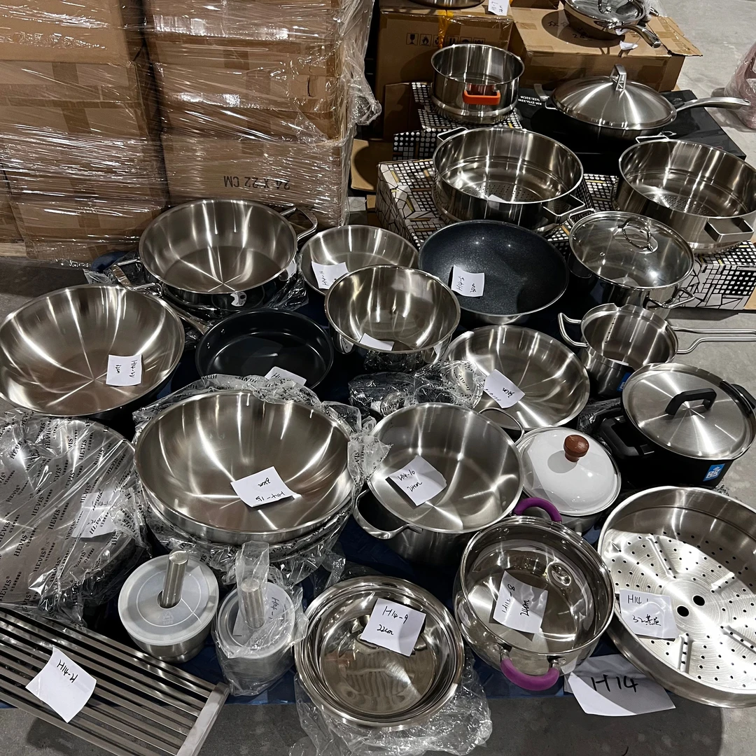 H31 库存汤锅炒锅煎锅 款式看图按编号 下单瑕疵款