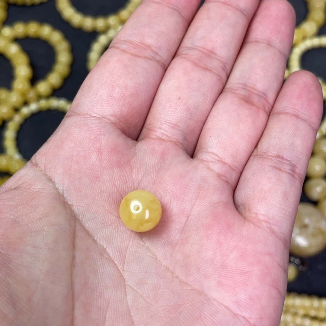 媛***此裸石蜜蜡未镶嵌蜜蜡单珠