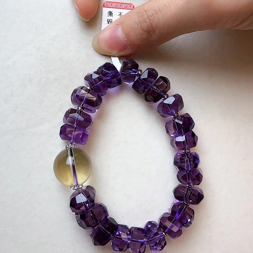 水晶手链未镶嵌P****A大气上档次