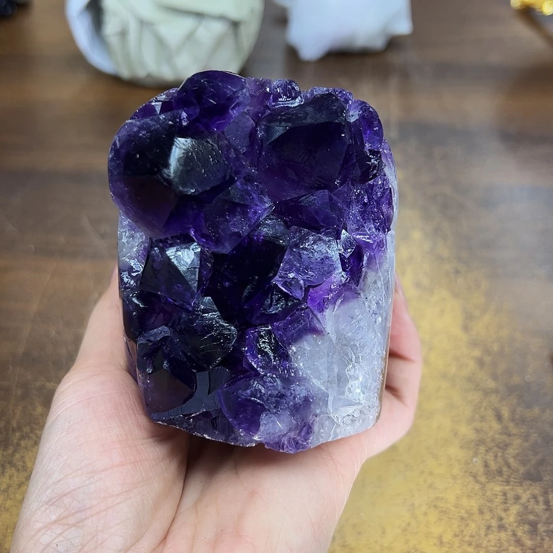紫晶摆件未镶嵌晶体