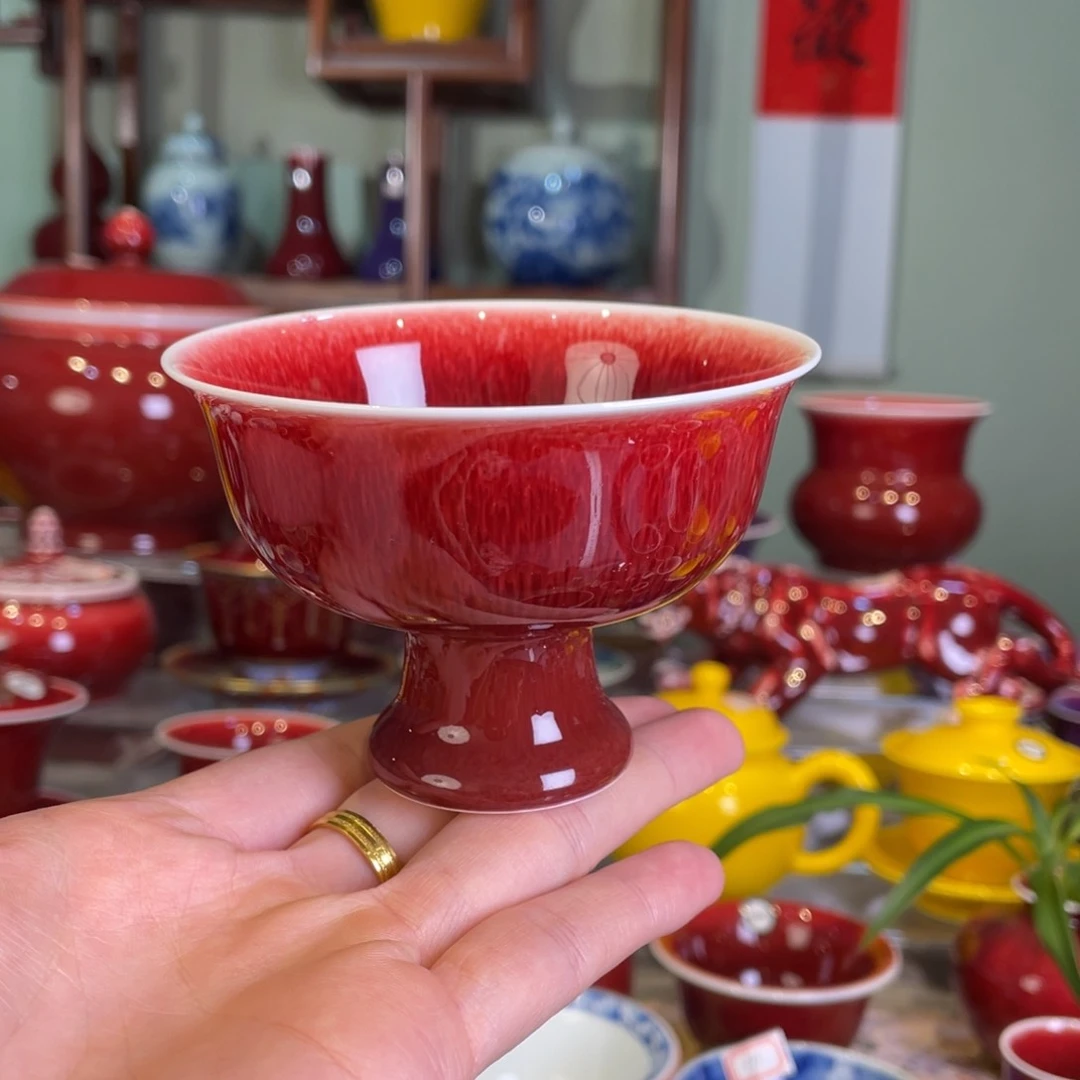 清欢雅玩原矿郎红福利杯
