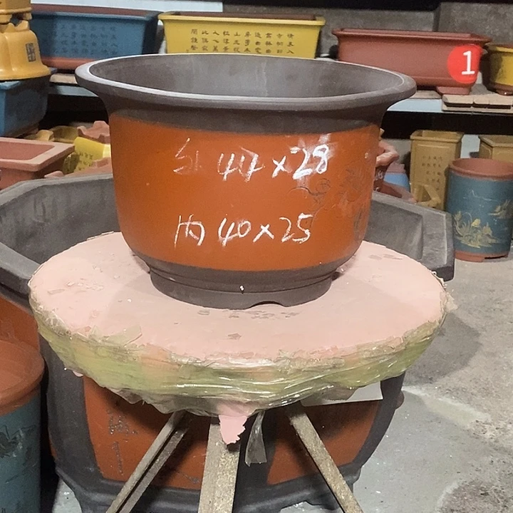 紫砂花盆花盆包邮