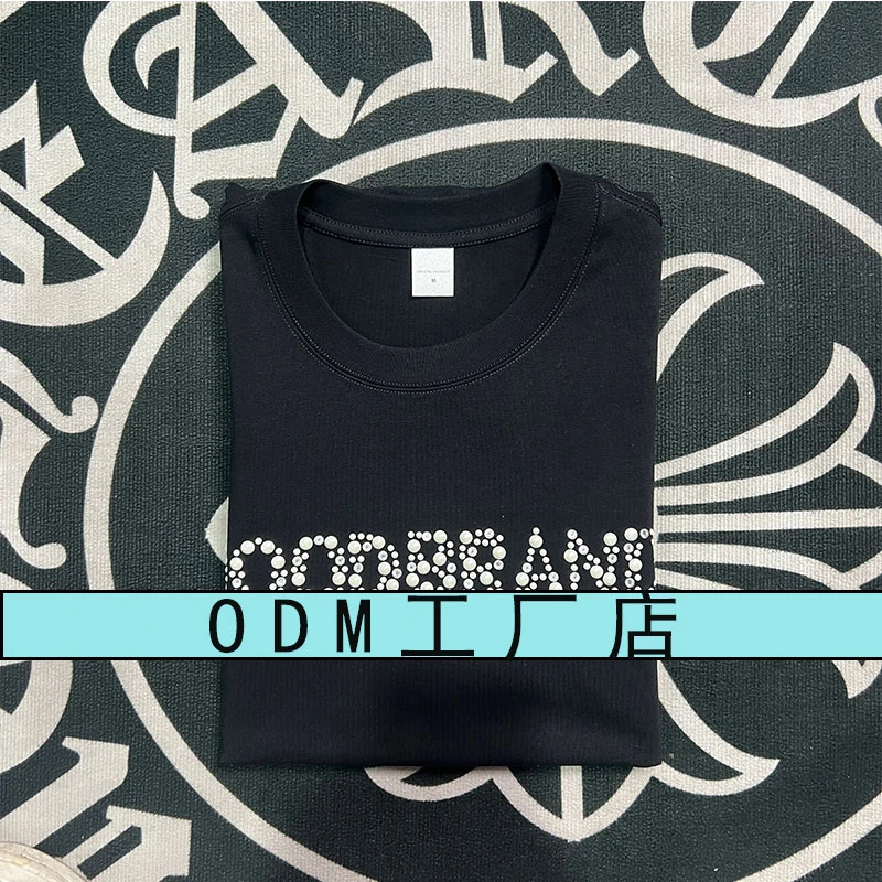 【GOO珍珠片】时尚百搭GOO珍珠片款短袖T恤（男女同款）夏季