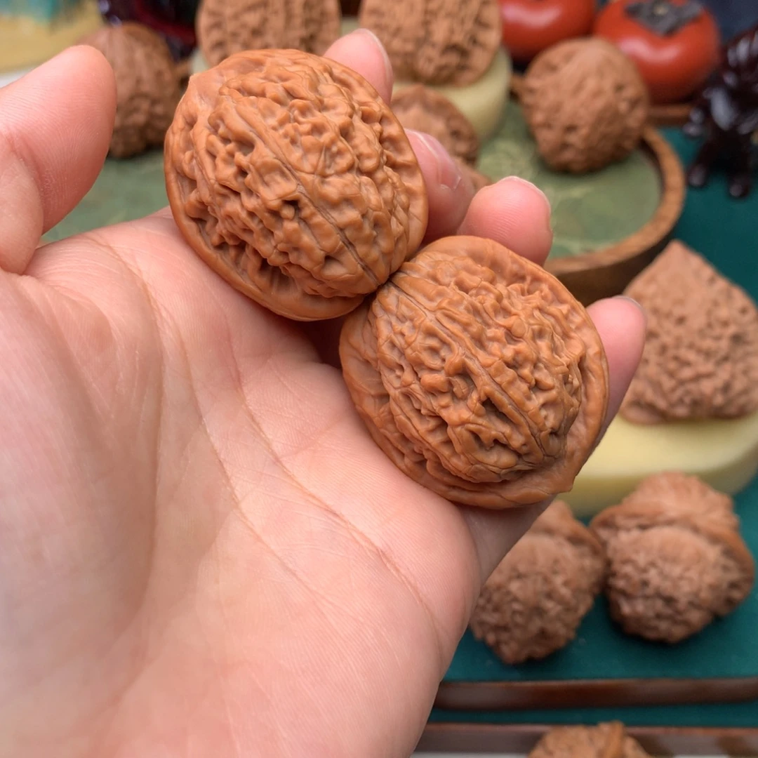 无***仙文玩核桃把件核桃