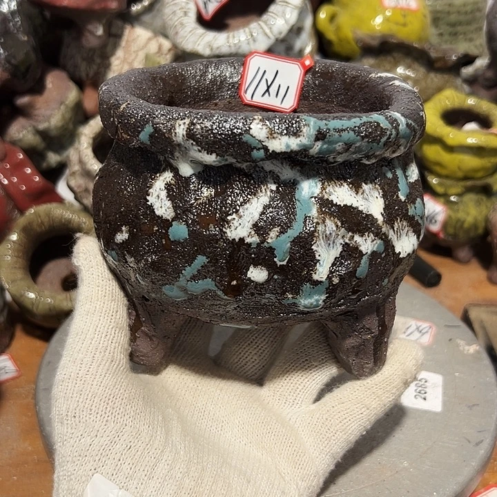 粗陶花盆制作就这样了，现在