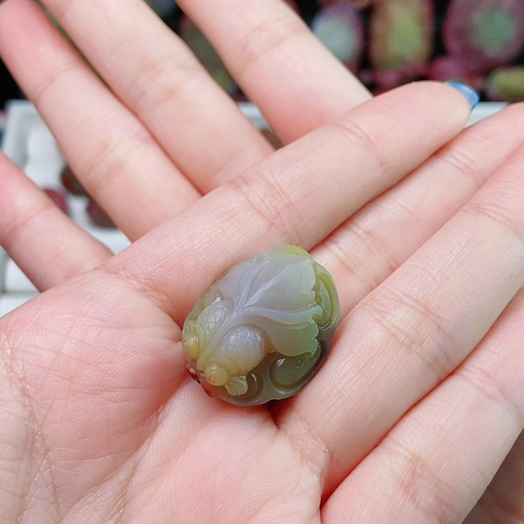 玛瑙/玉髓珠宝半成品未镶嵌欧*