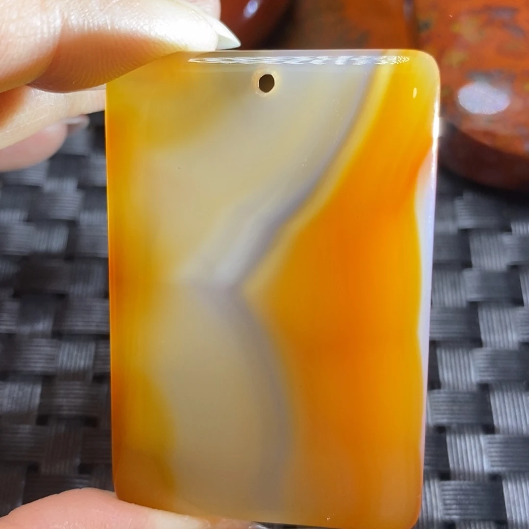 玛瑙/玉髓挂件未镶嵌