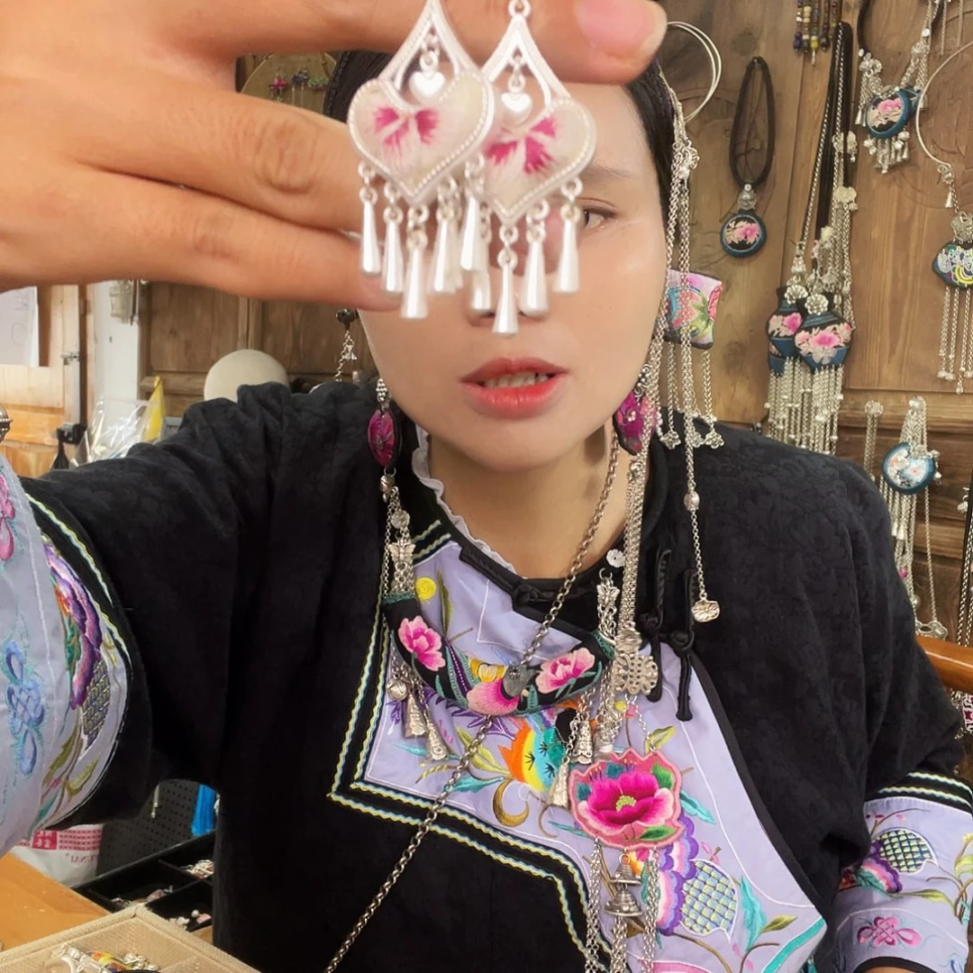 非金属无耳环耳环