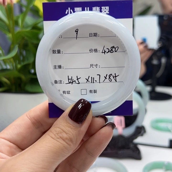 翡翠未镶嵌手镯9