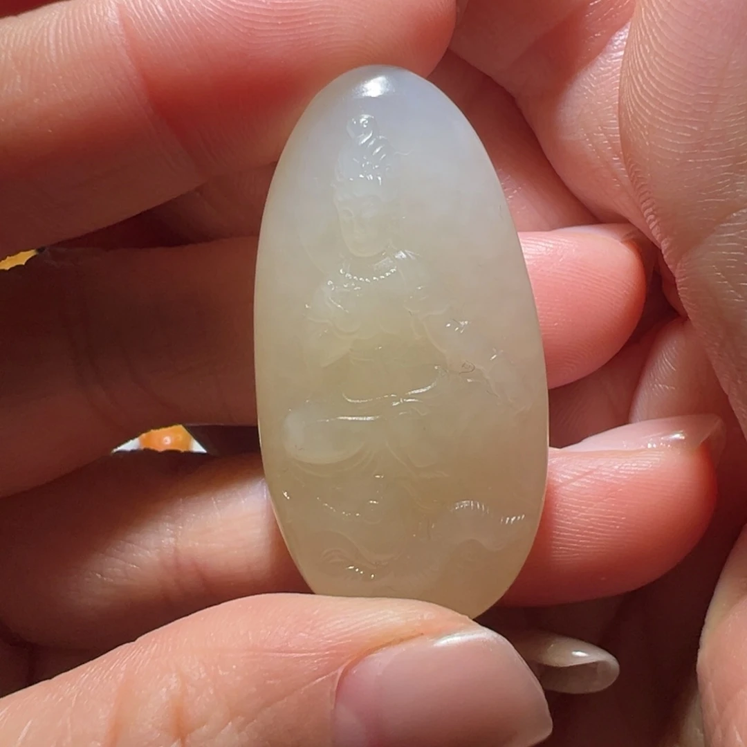 颈饰未镶嵌和田玉三*子