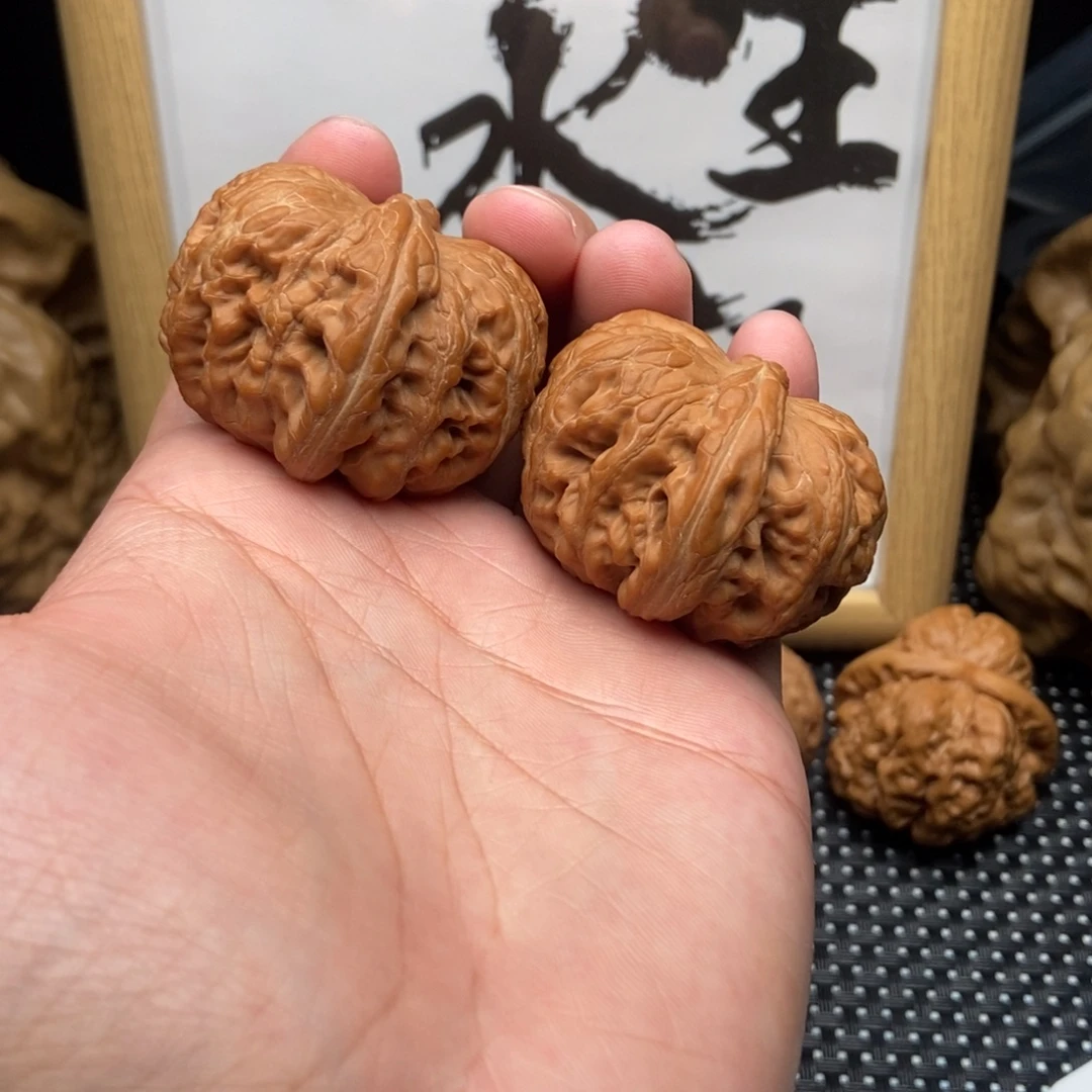 吊坠文玩核桃44全品元宝