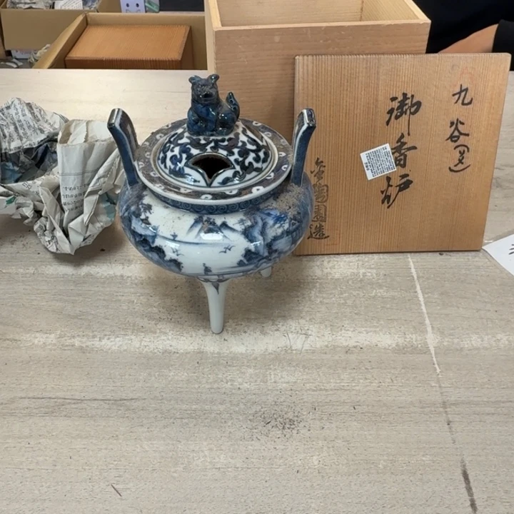 瓷片茶道具工艺品