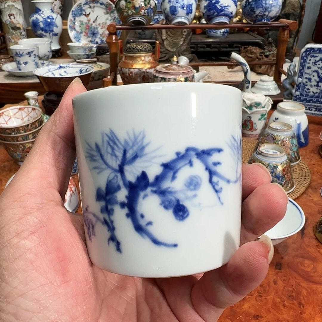 平安万珠堂笔筒，香炉