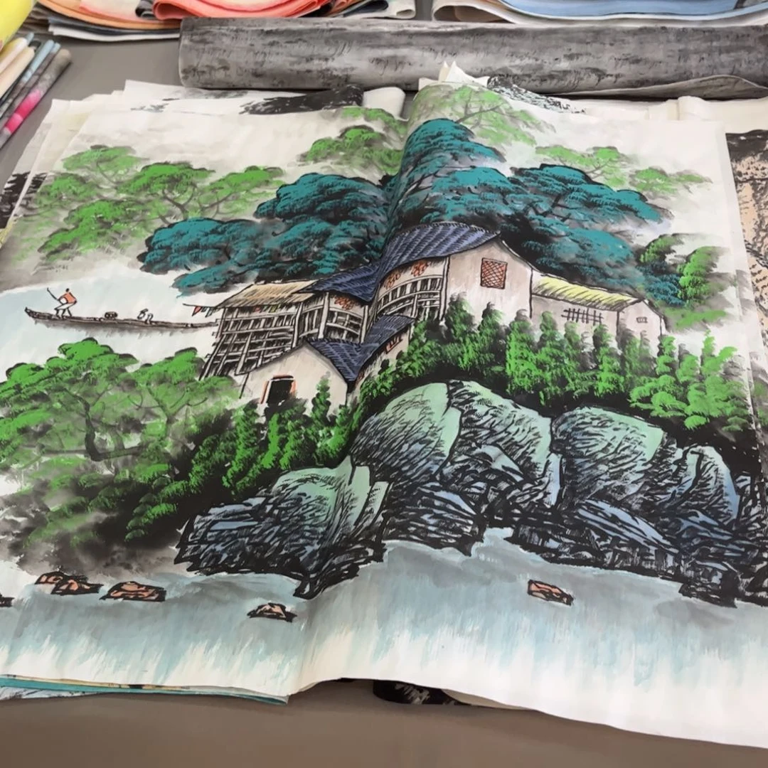 国画ZH精品手绘单幅任幅发